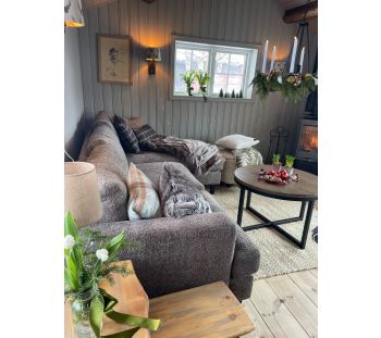 London djup 3-sits med divan