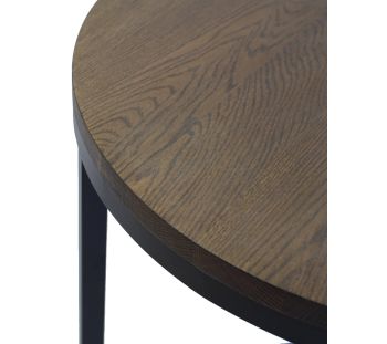 Ståhl soffbord-Ø80cm
