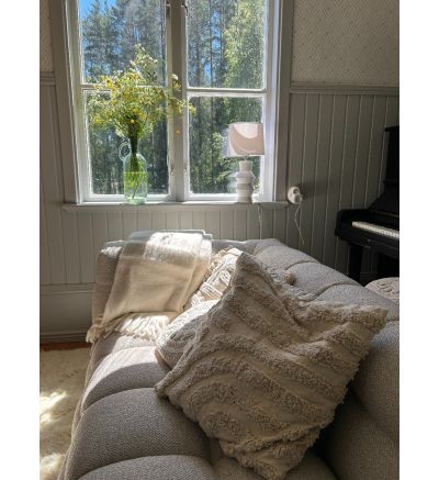 Pläd Morgan beige