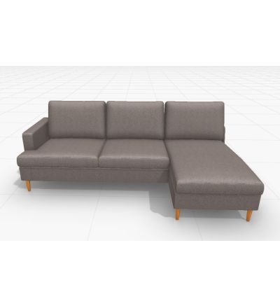 London djup 3-sits med divan
