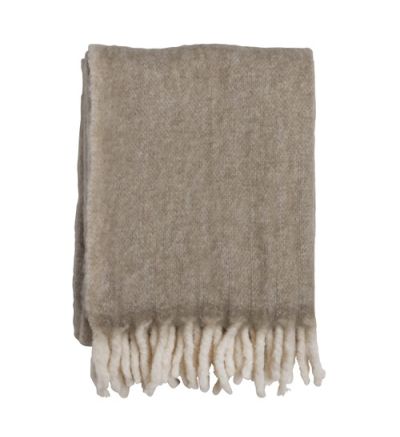 Pläd Morgan beige