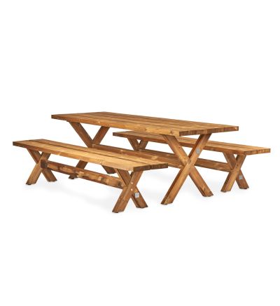 Renfjället Kryssben bänk